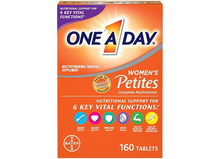 orange box of one a day® petites supplement