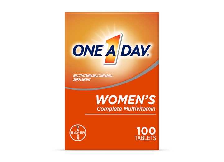 orange box of One a Day®Women's Complete Multivitamin