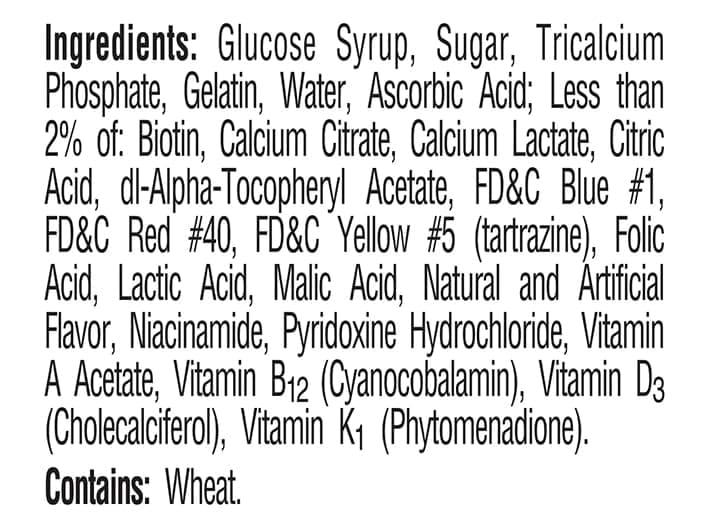Image: Product ingredients